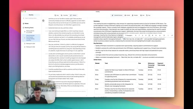 Thumbnail for Free local meeting transcription with Meetily
